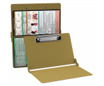WhiteCoat Clipboard® - Tactical Brown Respiratory Edition